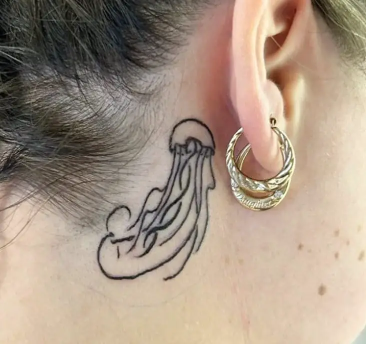 100+ Amazing Behind the Ear Tattoos for 2023! - Tattoo Twist